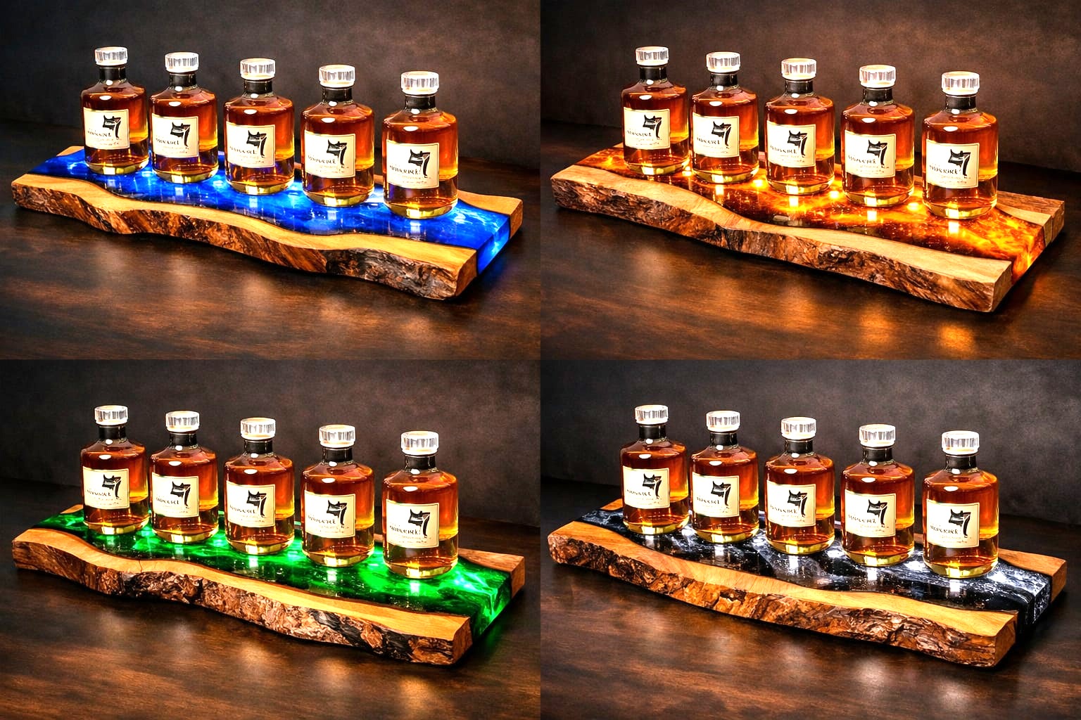 Whisky flight collection
